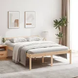 Seniorenbett 135x190 Cm Massivholz Kiefer