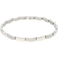 Titania Gliederarmband Titanarmband grau Titan