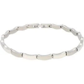 Titania Gliederarmband Titanarmband grau Titan