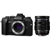 OM System OM-5 schwarz + 12-40mm f2,8 II PRO