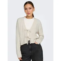 Only ONLFIA LS STRING CARDIGAN KNT NCA Beige S