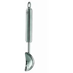 Eisportionierer RÖSLE, silber (edelstahlfarben), - L: 20,5cm, Edelstahl 18/10, Kochlöffel, Löffel zum Portionieren, Edelstahl 18/10, spülmaschinengeeignet