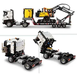 LEGO Technic Volvo FMX LKW mit EC230 Electric Raupenbagger