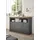 OTTO home Westminster S 150 x 96 x 41 cm Dunkelgrau / Wotan Eiche