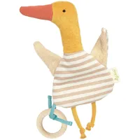 Sigikid 39577 - Baby Knistertuch Ente, Green Collection