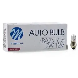 Glühlampe M-TECH T6.5 BA7s 2W 12V