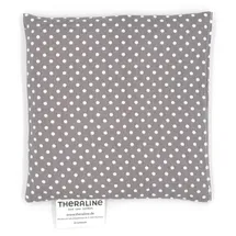 Theraline Kirschkernkissen 19 x 19 cm Punkte grau