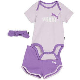 Puma Minicats Bow Newborn Set, Unisex-Kinder Gesamt, Grape Mist, 673355