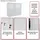 MCW Preston T829-6-H Aktenschrank 180 x 180 x 50 cm grau