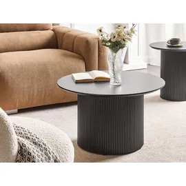 Beliani Leona Schwarz MDF 50,0 x 50,0 x 43,0 cm