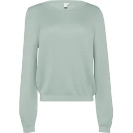 QS Strickpullover mit Struktur Grün S