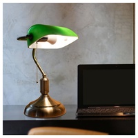 ETC Shop etc-shop LED Bankerlampe Schreib-Tisch Leuchte Lampe Beleuchtung