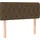 vidaXL Boxspringbett 100 x 200 cm Dunkelbraun