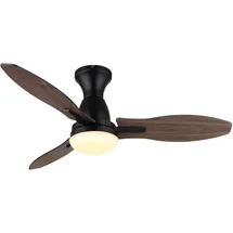 GLOBO Gale 107 cm Deckenventilator Schwarz