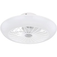 GLOBO 3-Stufen 30 cm LED Deckenventilator weiß