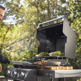 WEBER Gasgrill Spirit E-325 GBS schwarz