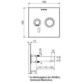 Schell Linus Waschtischarmatur Chrom
