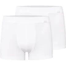 Hanro Retro Boxershorts unifarben weiß S 2er Pack