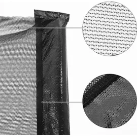 Songmics Sicherheitsnetz schwarz Ø 305 cm