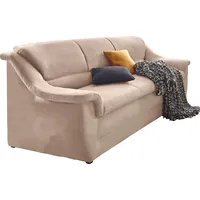 3-Sitzer DOMO COLLECTION "Lale formschönes und komfortables Sofa, zeitlos und elegant", beige (natur), B:198cm H:88cm T:93cm, Microfaser PRIMABELLE (100% Polyester);Struktur grob (85% Polyester, 15% Polyacryl);Struktur (100% Polyester), Sofas, optimal für kleinere Räume