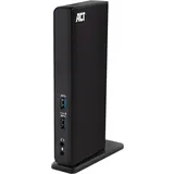 Act (USB-C, oder USB-A-Doppelmonitor-Dockingstation AC7049