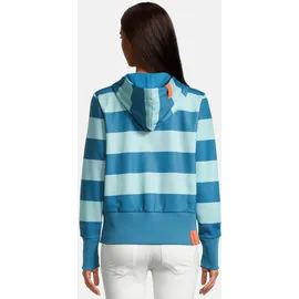 salzhaut Sweatjacke Reckscheter blau / aqua XXL