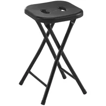 Gedy Duschhocker Badstuhl 26x45,5x26 cm Schwarz