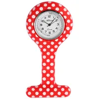 Adrina Unisex – Uhr Krankenschwesteruhr Ansteckuhr Revers Analog Quarz 4100008-001