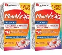 FORTEPHARMA MultiVit 4G Comprimé(S) 2x60 pc(s)