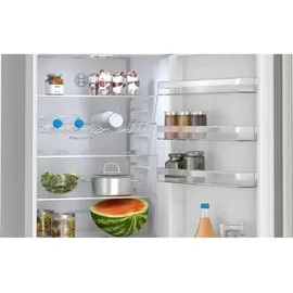 Bosch Serie 4 KGN392I1F Kühl-Gefrierkombination (363 l, 2030 mm hoch, Edelstahl)