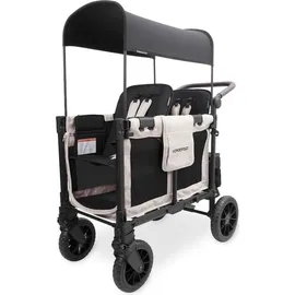 wonderfold W2 Luxe Pro KinderVan für 2 Kinder Beige