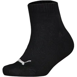 Puma Socken, 12er Pack - Plain Quarter 12P, Logos, einfarbig, Schwarz 27-30