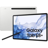 Samsung Galaxy Tab S8+ 12.4" 128 GB Wi-Fi + 5G silber