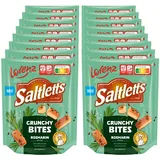 Saltletts Crunchy Bites Rosmarin 100 g, 16er Pack