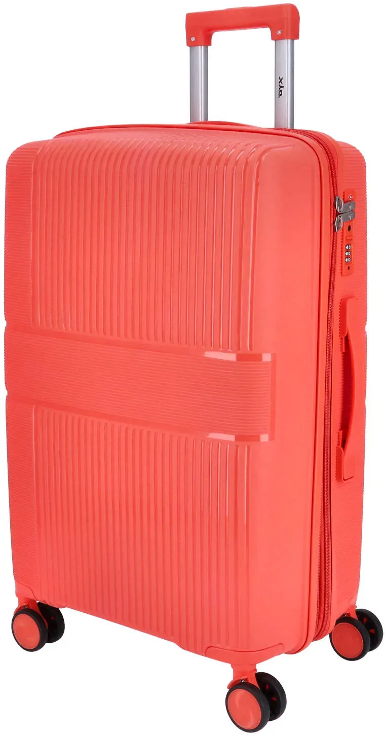 DYX 4 Rollen Koffer M 67 cm Rom orange
