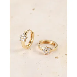 Dear Me Creolen Bloom Gold 585 1