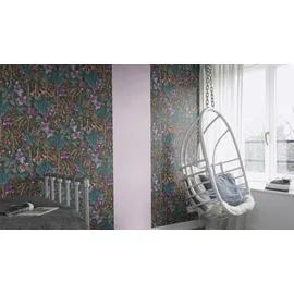 Rasch Textil Vliestapete Curiosity 10,05 m x 0,53 m 0 g Lila 537642