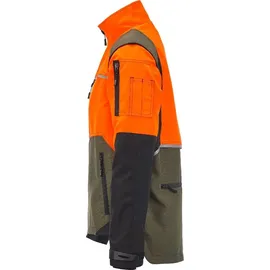 KOX Forstjacke Transform Olivgrün/Orange Größe 54/56 - L