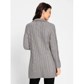 Inspirationen Strickjacke in Grau 38