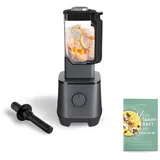 Springlane Hochleistungsmixer Hanno – Smoothie Maker 2000 W 32000 U/min mit Selbstreinigungsfunktion – inkl. Rezeptheft & Stößel