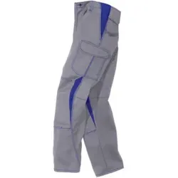 Kübler IMAGE DRESS NEW DESIGN Hose mittelgrau/kbl.blau 66