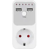 USB-Timer, digitaler programmierbarer Ausgang, 24 Stunden, mechanischer Plug-in-Timer, intelligenter Timer, geerdete Steckdose, Aquarium-Schalter,