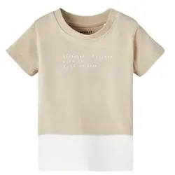 name it T-Shirt Nbnholle Humus, 80