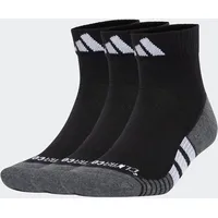 adidas Funktionssocken 3 Paar Schwarz/Weiß 40-42