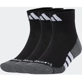 adidas Funktionssocken 3 Paar Schwarz/Weiß 40-42