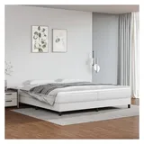 vidaXL Boxspringbett 200 x 200 cm Weiß