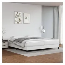 vidaXL Boxspringbett 200 x 200 cm Weiß