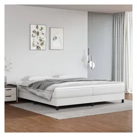 vidaXL Boxspringbett 200 x 200 cm Weiß