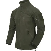 Helikon-Tex Alpha Tactical-Grid Fleece-Jacke Green, OLIVE GRÜN, L/Regular