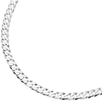 Firetti Kette ohne Anhänger Schmuck Geschenk Silber 925 Halsschmuck Halskette Panzerkette silberfarben 45